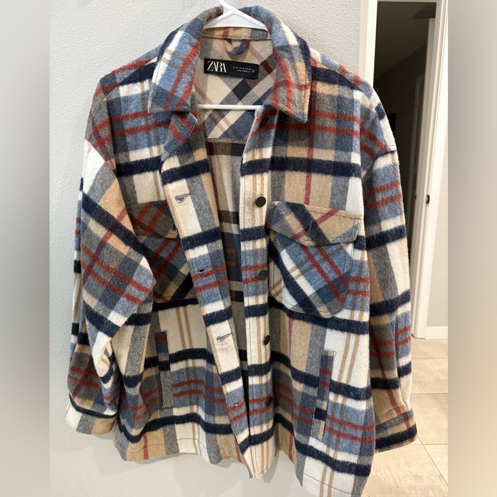 Zara Flannel Jacket